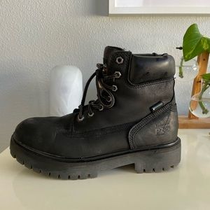 Timberland Mens Direct Attach 6” Steel Toe Waterproof Work Boot